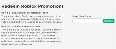 Below is a list of every <b>Promo</b> <b>Code</b> that has been released and its reward. . Promo code roblox redeem